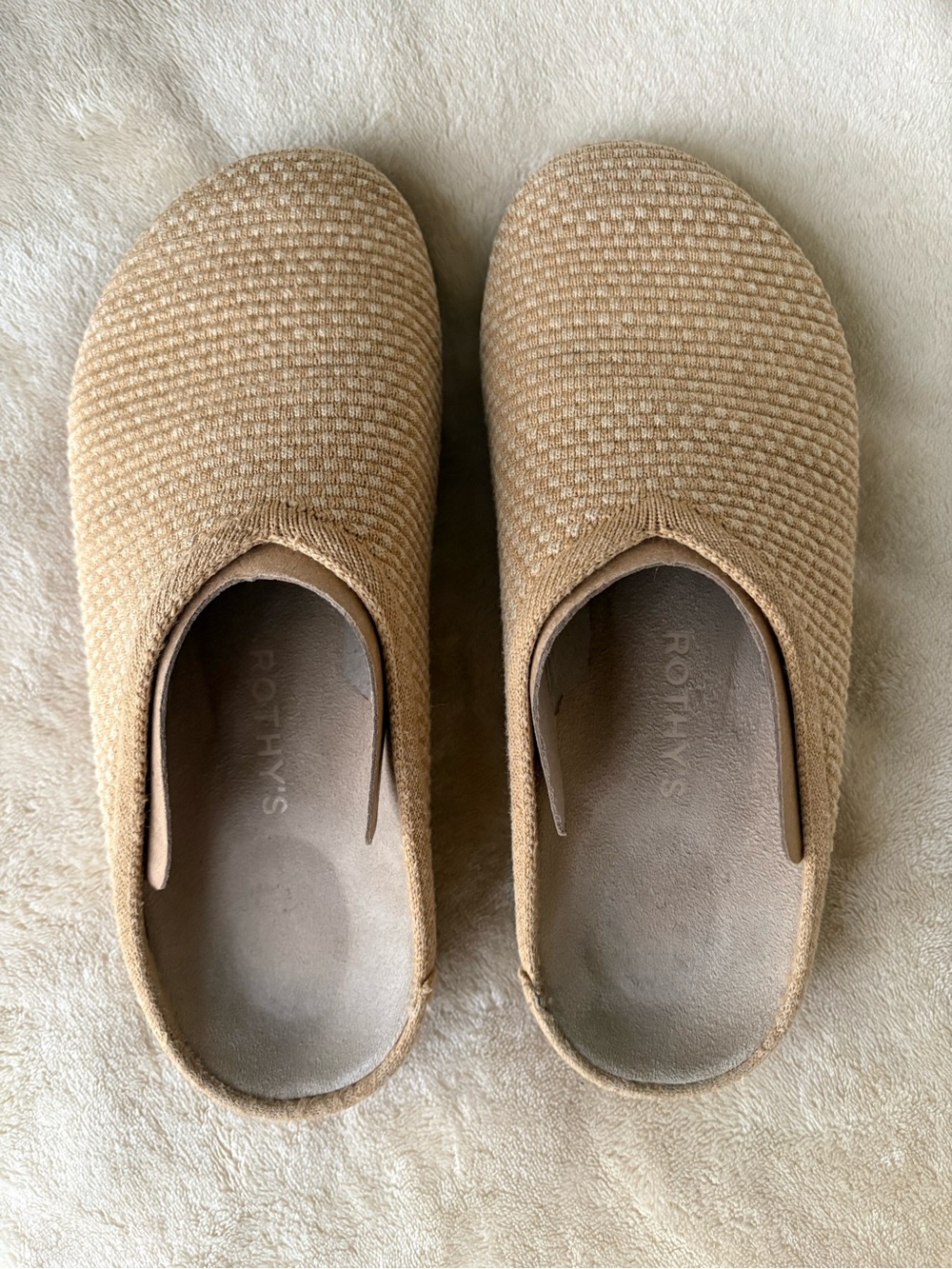 Rothy’s The Hemp Casual Clog in Flax🔥Size 8 - Picture 16 of 16